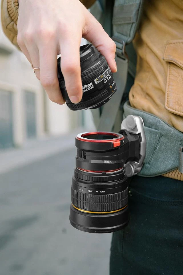 „Peak Design“ objektyvų rinkinys LK-C-2 „Canon“.