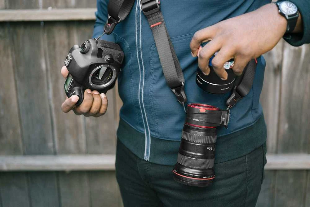 „Peak Design“ objektyvų rinkinys LK-C-2 „Canon“.