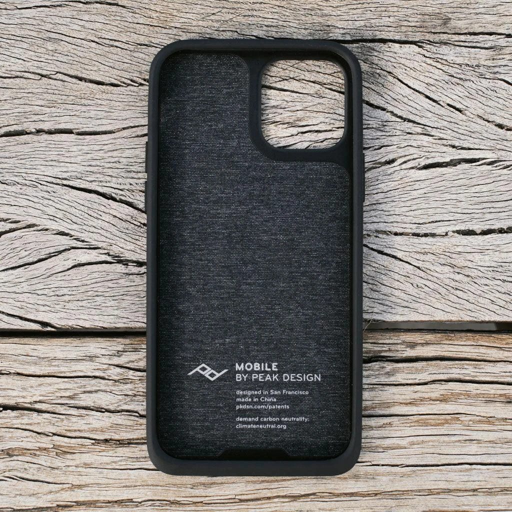 Peak Design dėklas Apple iPhone 14 Mobile Everyday Fabric, anglis