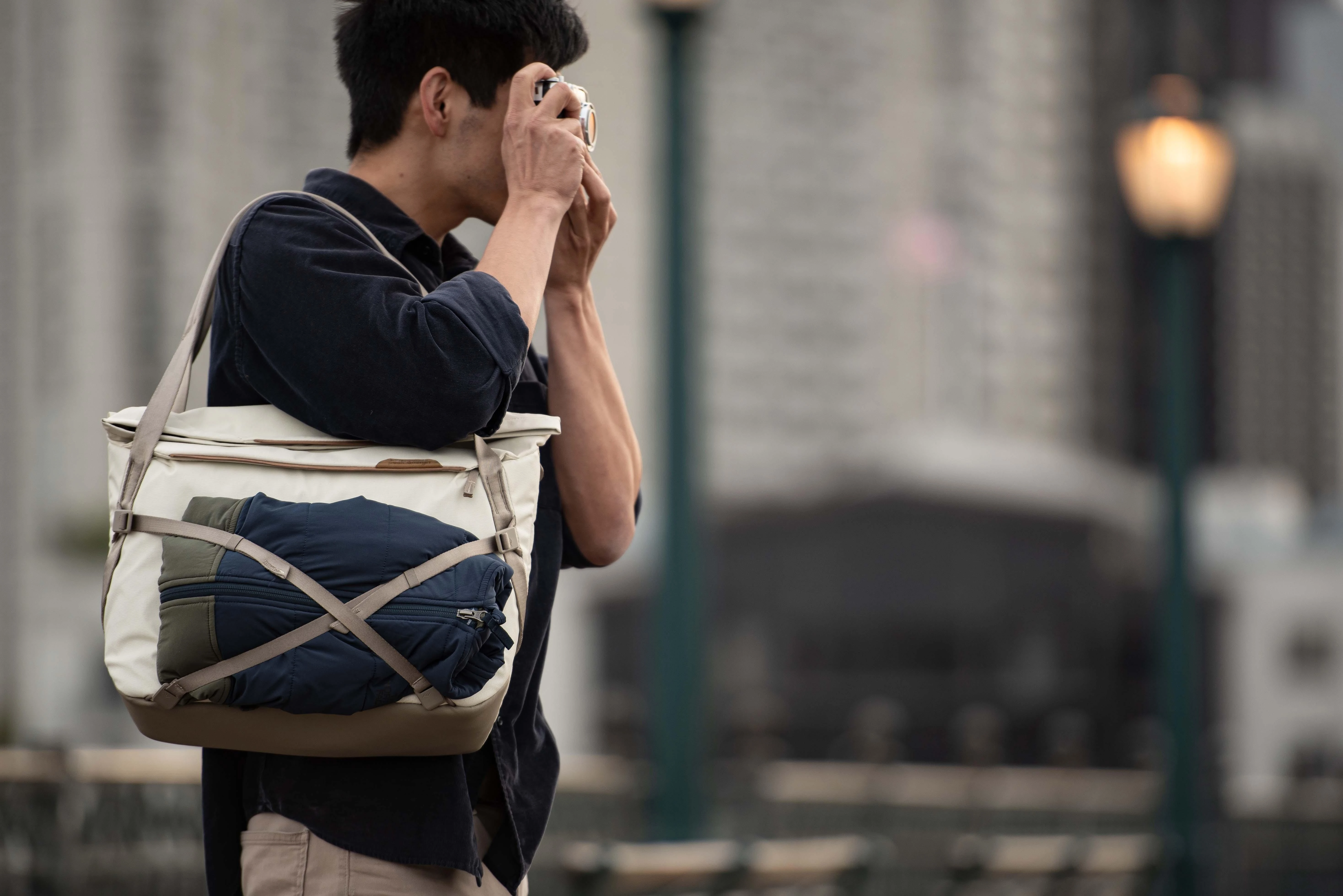 Peak Design krepšys per petį Everyday Tote V2 15L, kaulinis