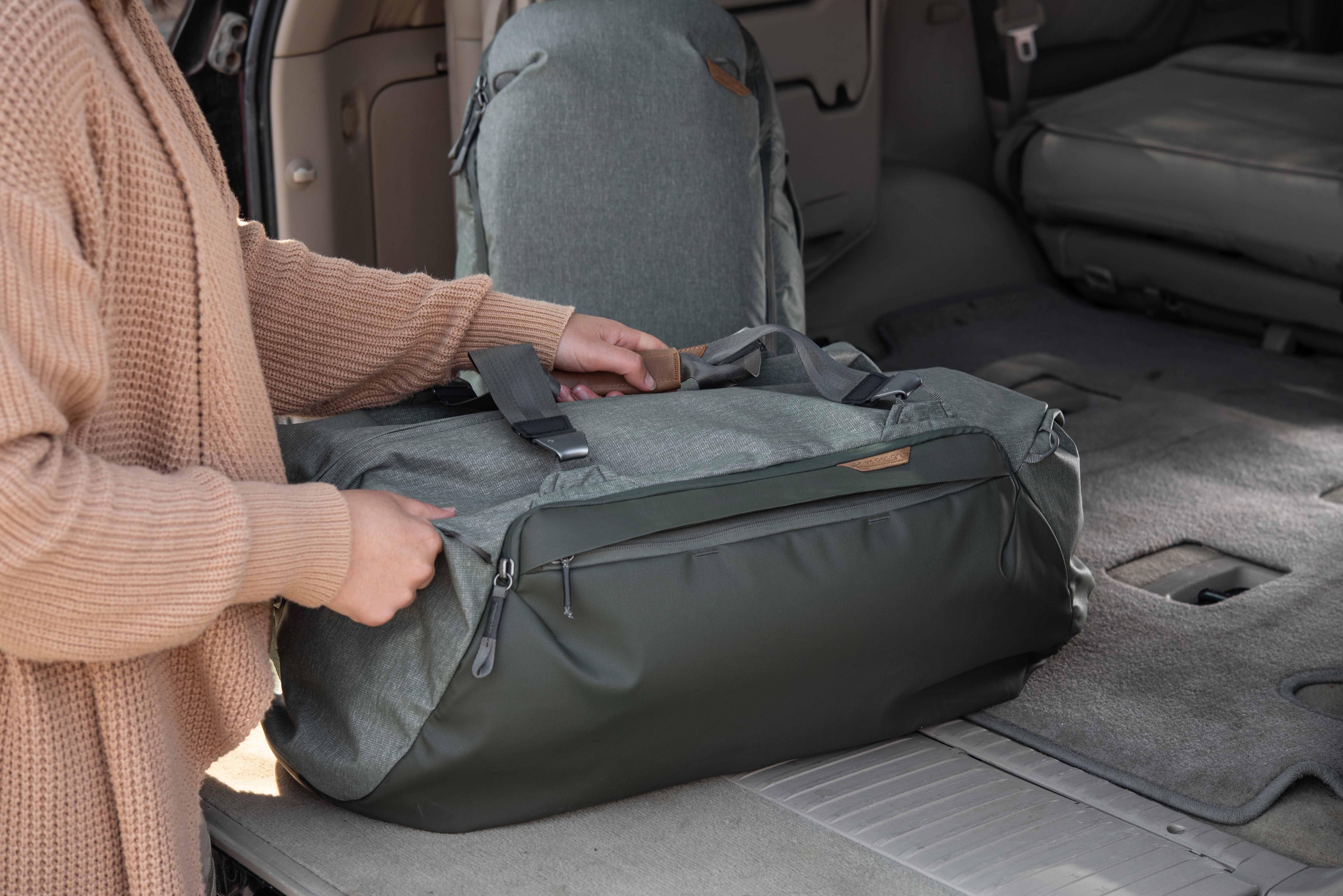 Kelioninis Peak Design Travel Duffel 65L, šalavijas