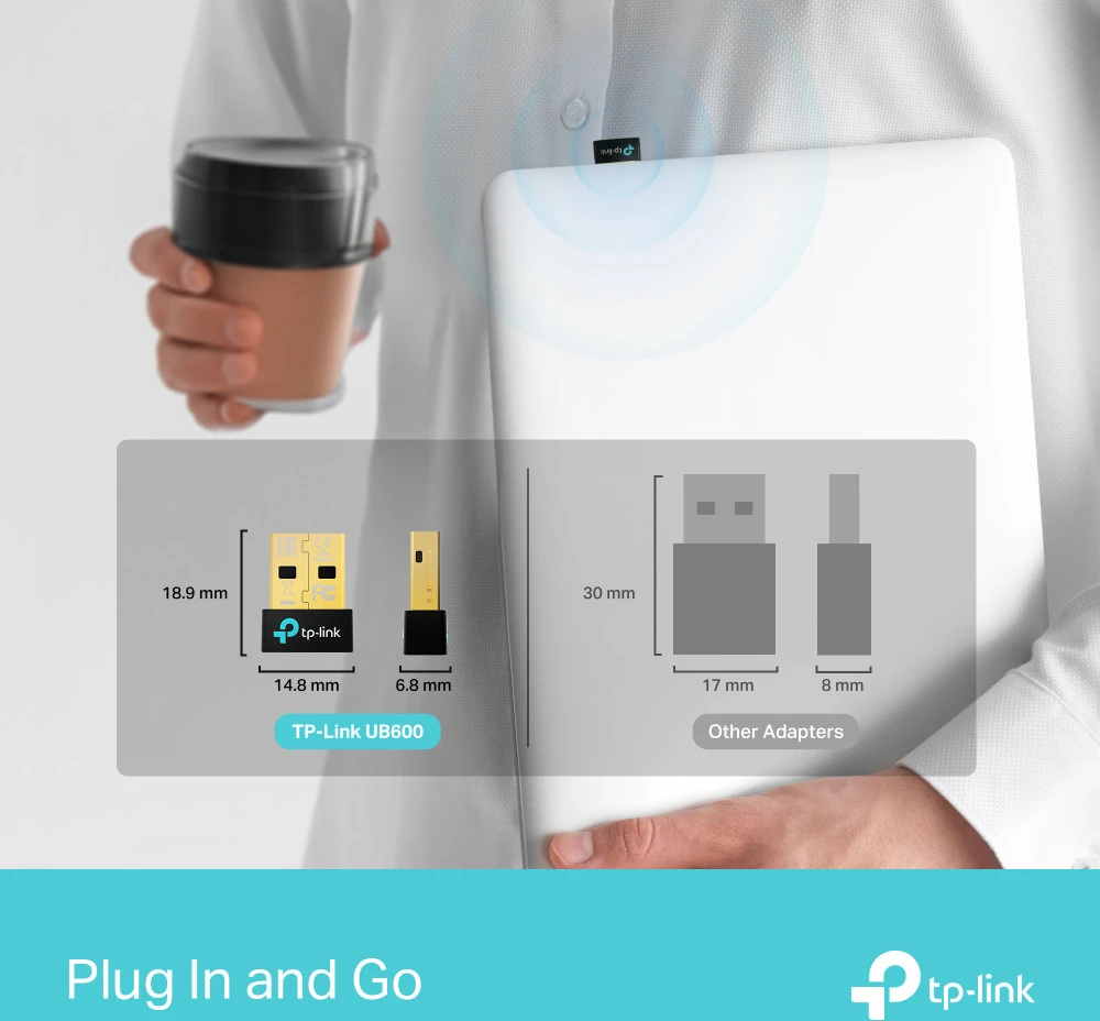 TP-LINK UB600 Bluetooth 6.0 Nano USB adapteris
