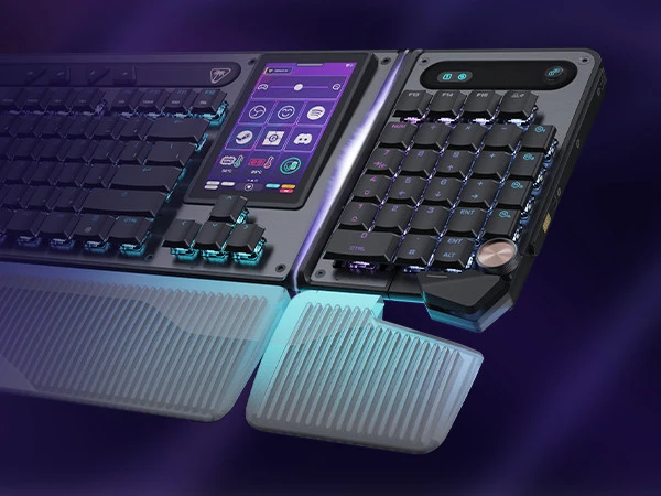 Pelė Turtle Beach klaviatūra Command KB7 TKL US, juoda
