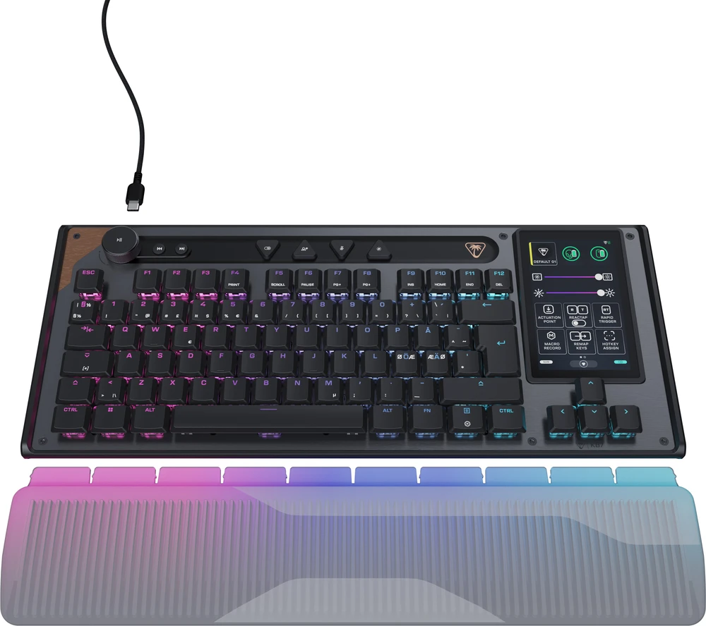 Pelė Turtle Beach klaviatūra Command KB7 TKL Nordic juodas TBK-2004-02-NO ()