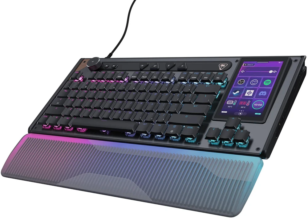 Pelė Turtle Beach klaviatūra Command KB7 TKL US, juoda