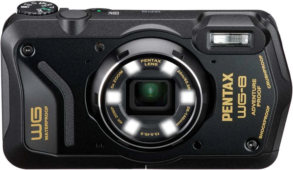 Ricoh Pentax WG-8 Juodas