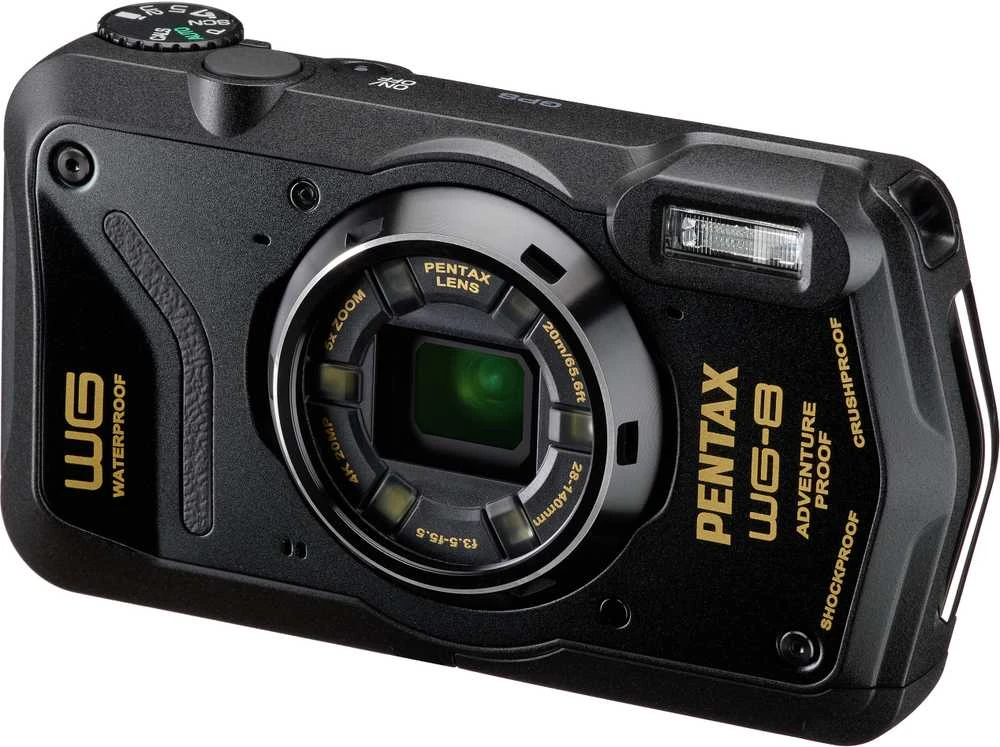 Ricoh Pentax WG-8 Juodas