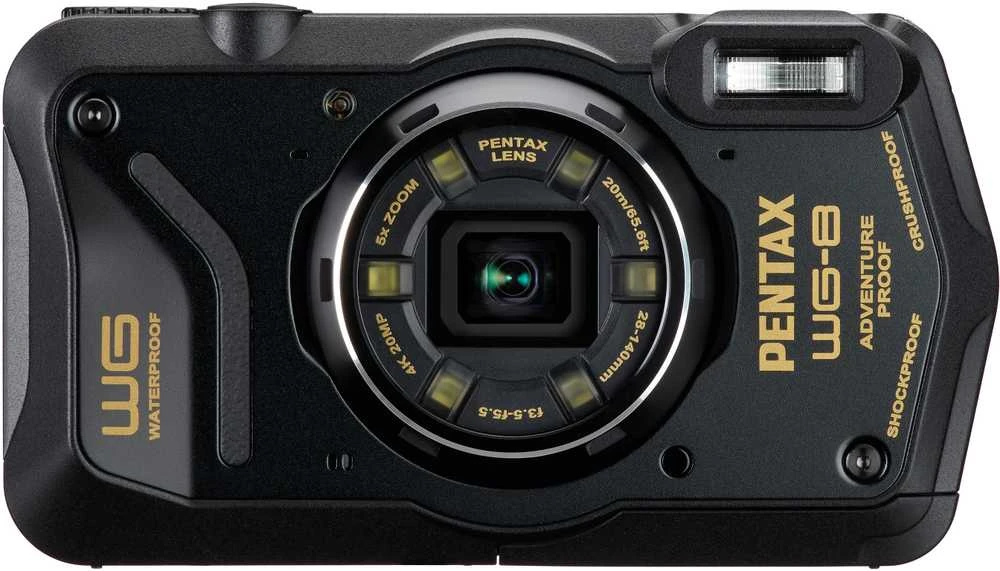 Ricoh Pentax WG-8 Juodas