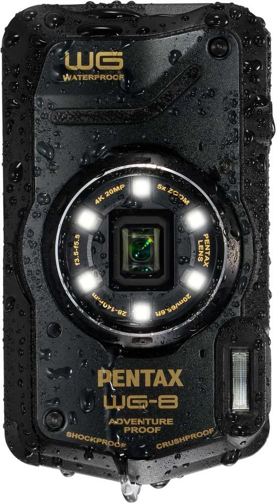 Ricoh Pentax WG-8 Juodas