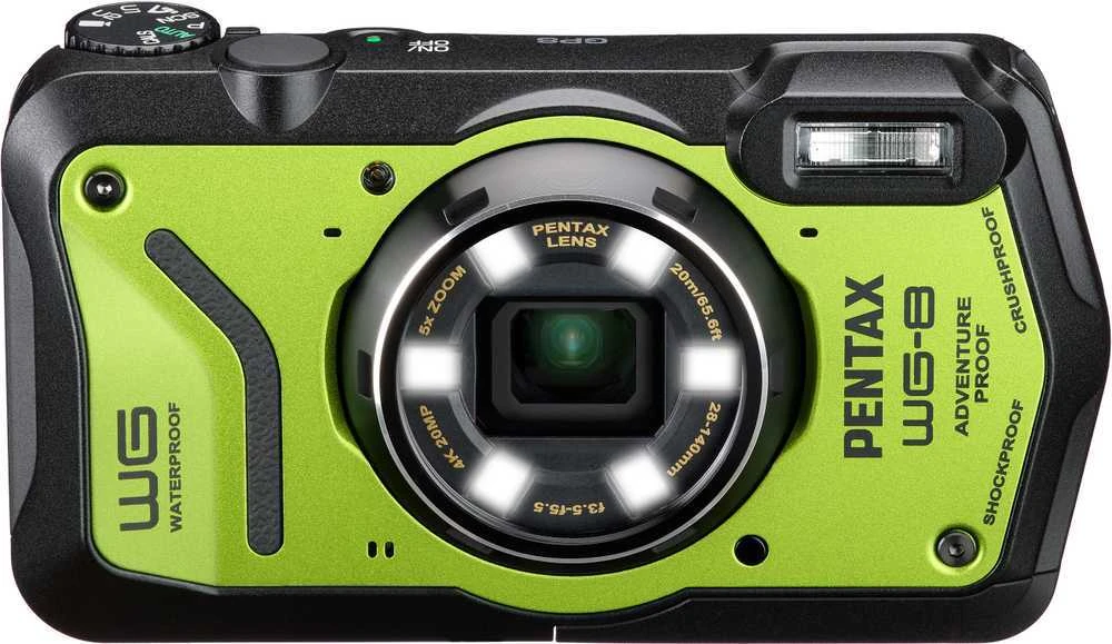 Skaitmeninis fotoaparatas Pentax Pentax WG-8 grün USB-C