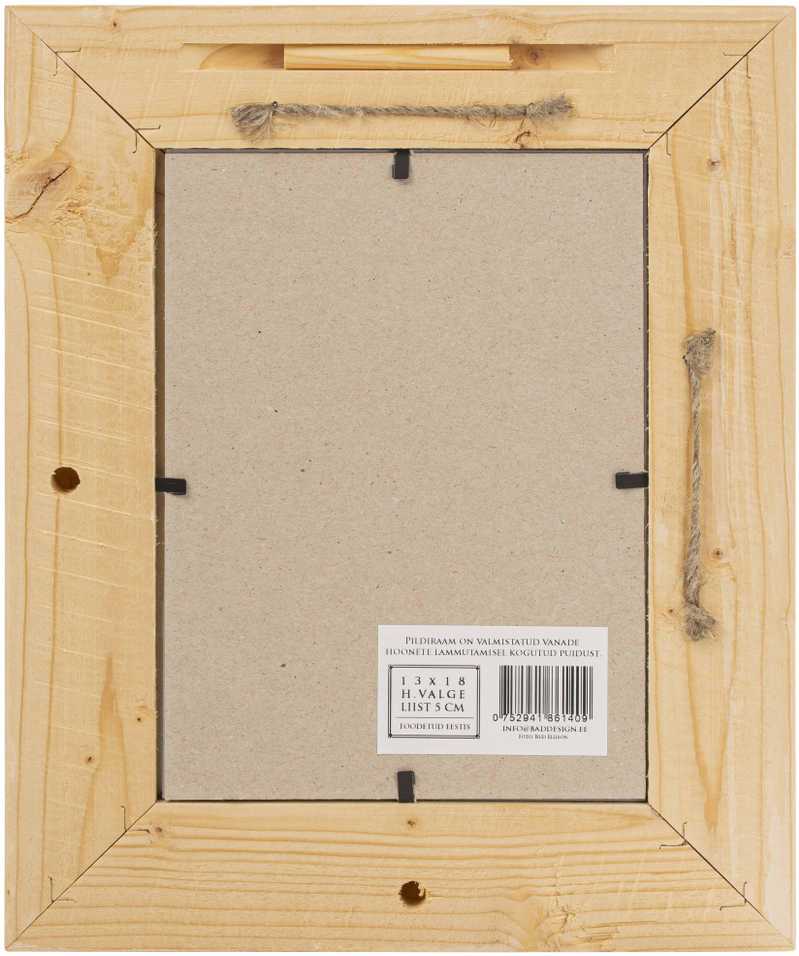 Nuotraukų Rėmelis - Bad Disain 13 × 18 × 5 cm Pilkas