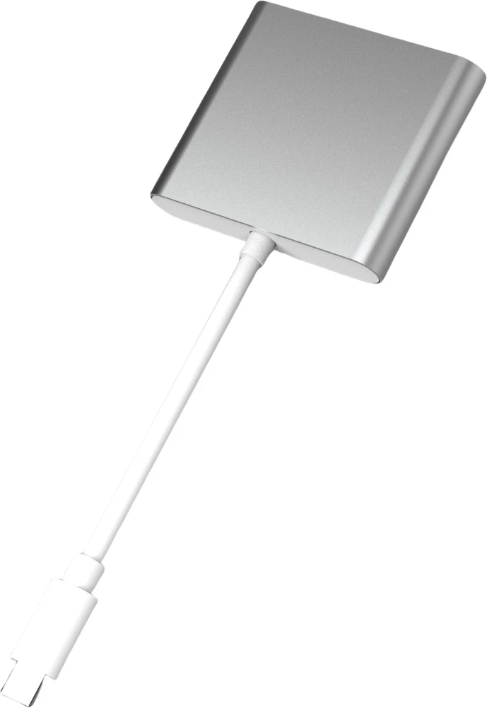 Platinet USB šakotuvas PLATINET medijos šakotuvas USB-C 3.2 GEN1 5GB/S 3IN1 HDMI 4K USB-A 3.2 USB-C PD 100W aliuminio [46241]