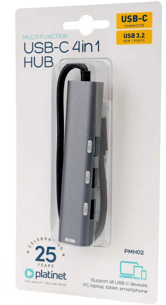 Platinet adapteris Multimedija 4in1 (46242)