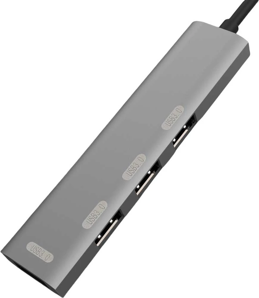 Platinet USB-C šakotuvas su keturiomis USB 3.0 jungtimis