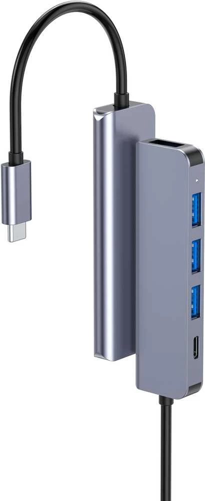 Platinet USB-C šakotuvas su 4x USB-A prievadais