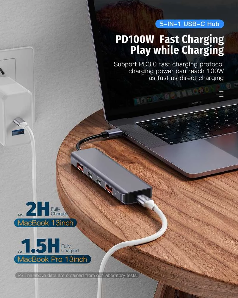 Platinet adapteris Multimedija 5in1 (46237)