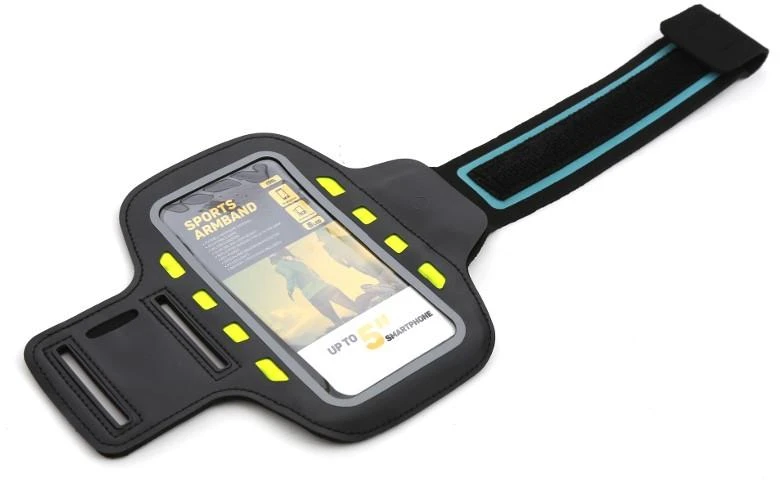 Dėklas Platinetinė rankovė Sport LED, juoda (43705)