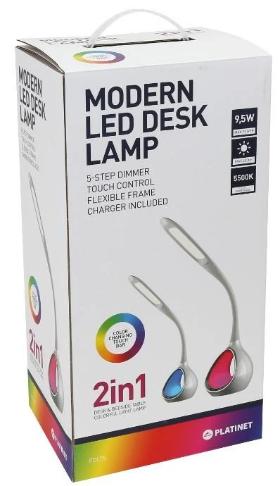 Platinet stalo lempa PDLT5 9,5W 2in1 (43596)