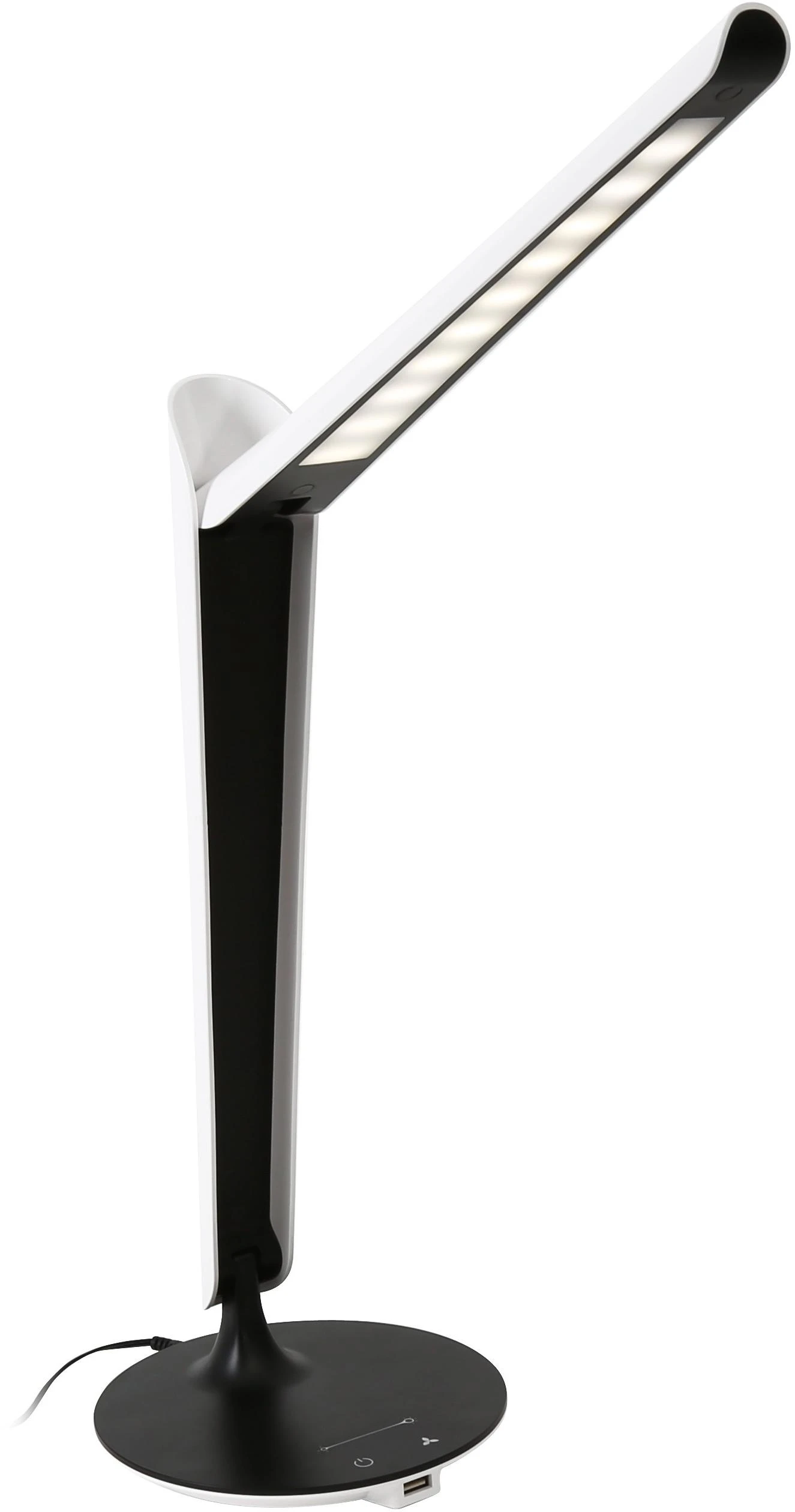 Platinet stalinė lempa su USB įkrovikliu PDL9 8W (43128)