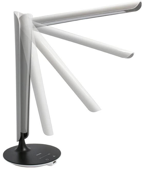 Platinet stalinė lempa su USB įkrovikliu PDL9 8W (43128)
