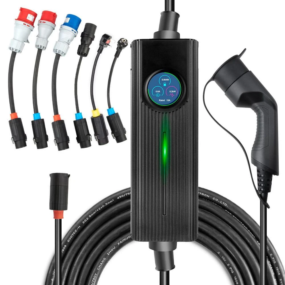 Platinet elektromobilio pakrovejas 32A 16kW