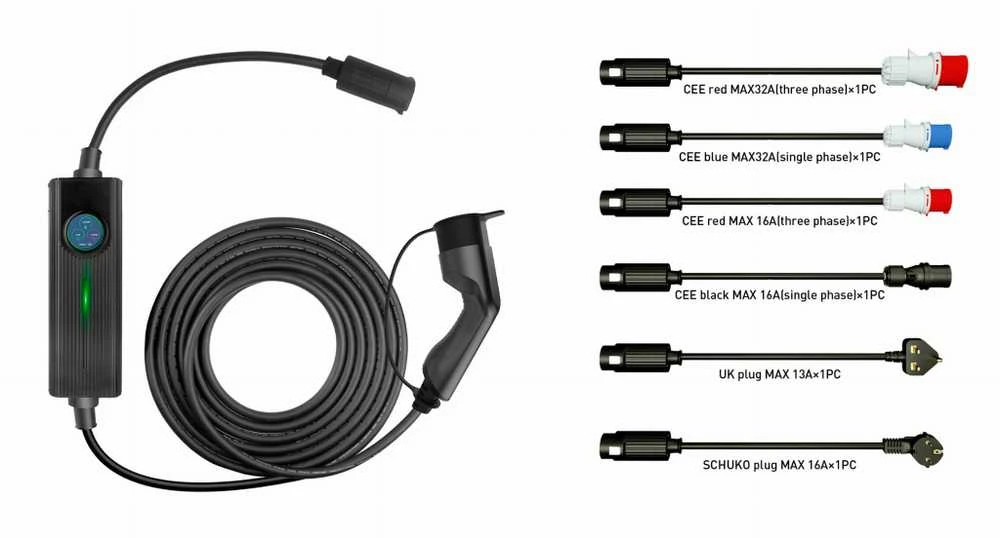 Platinet įkroviklis su keičiamais adapteriais
