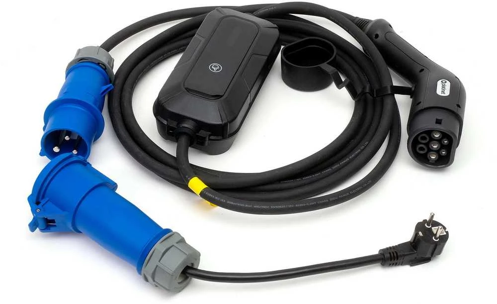 Platinet EV įkroviklis su adapteriais ir valdymo pultu
