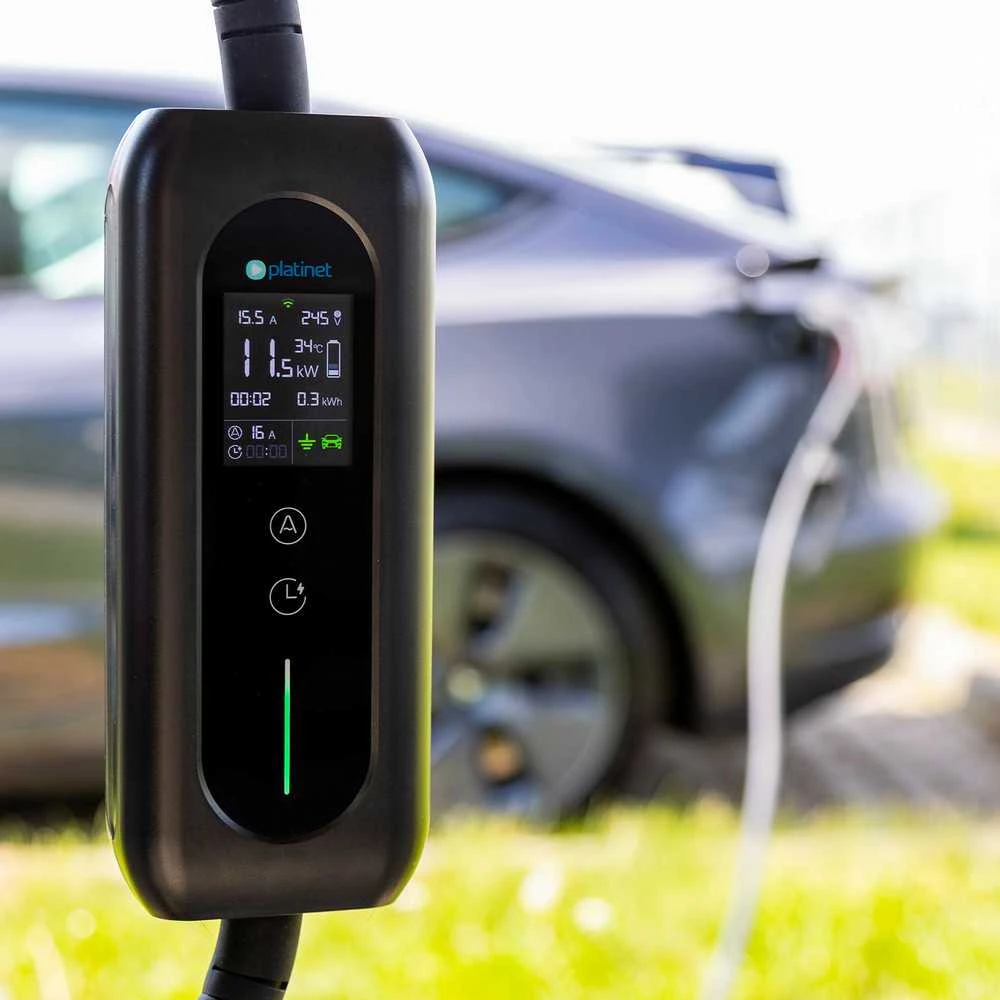 Platinet elektromobilio įkroviklis Type 2 32A 22kW Tuya 5m (EV_PPCW5M22)