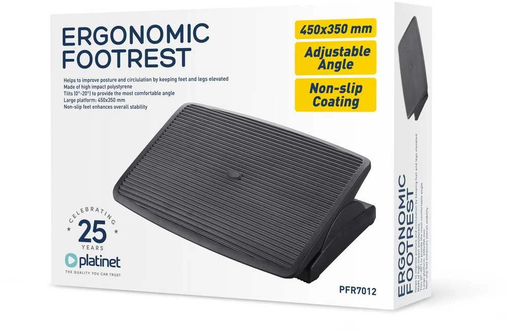 Platinet ergonominė kojų atrama PFR7012