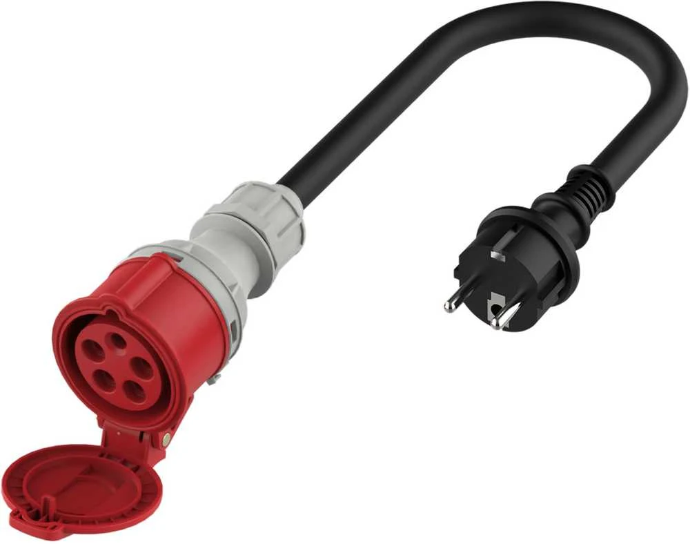 Platinet EV adapteris CEE 16A (F) - Schuko 16A (M) (EV_A11C35S)