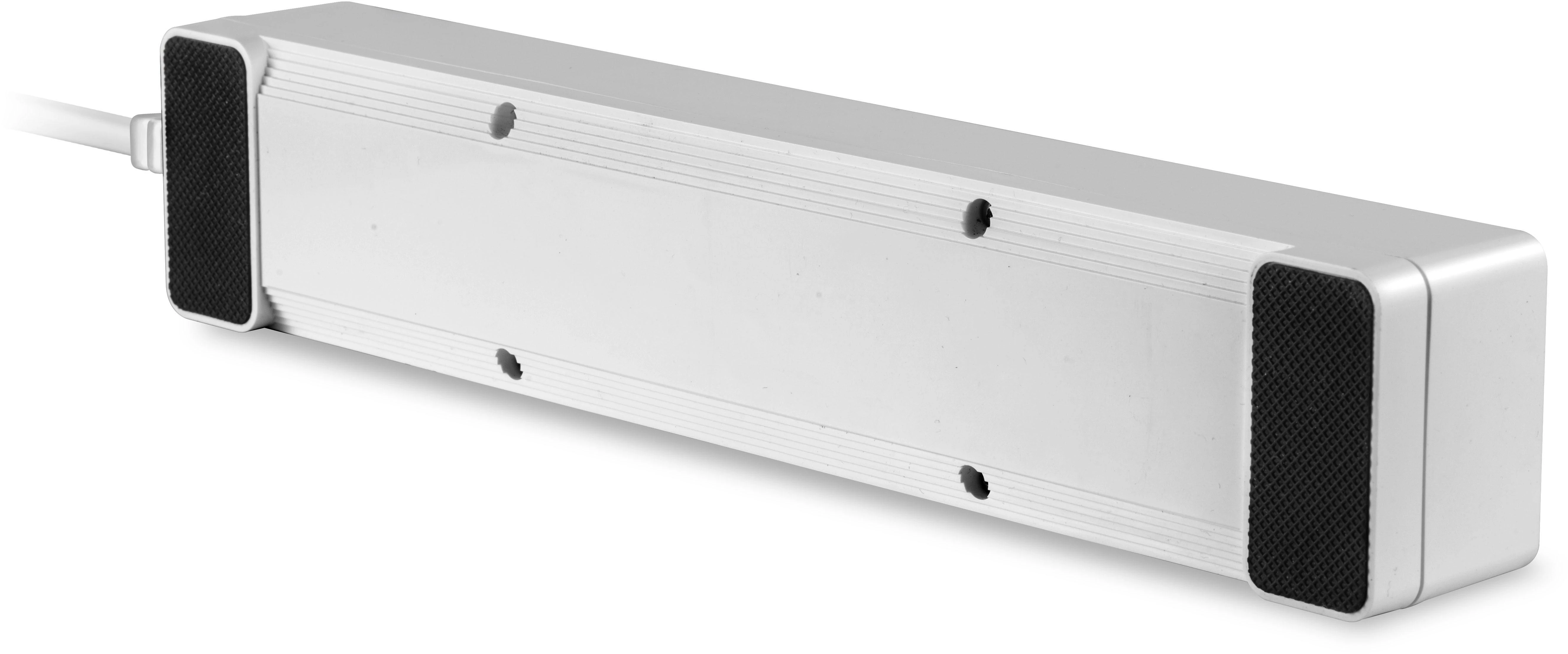 Platinet ilgintuvas 3 lizdai USB WiFi Tuya 1,8m, baltas (45507)