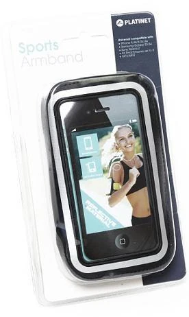 Caso Platinet Išmanusis telefonas Armband HQ, juoda (42053)