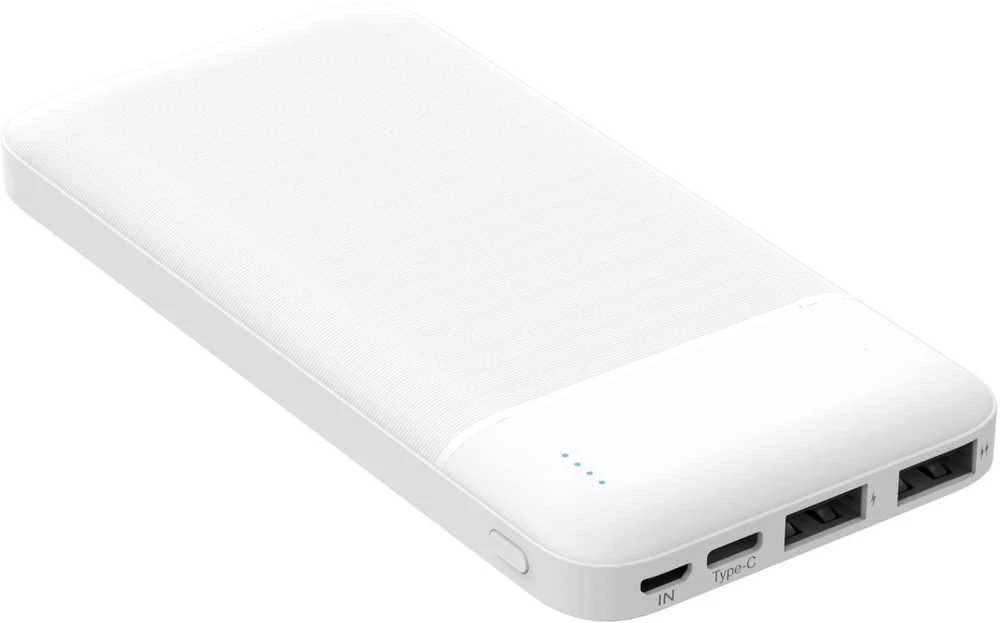 Išorinė baterija PLATINET PMPB10W705, 10000 mAh, baltos sp.