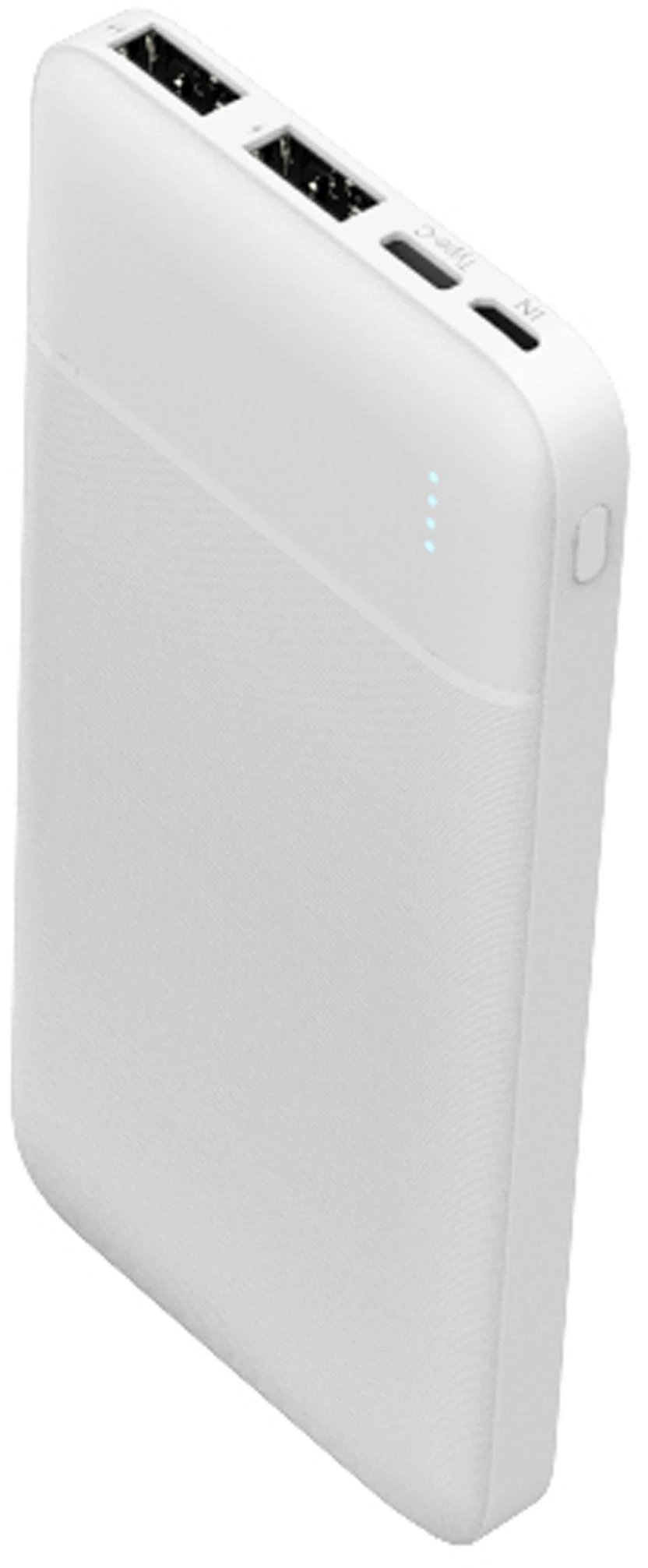 Išorinė baterija PLATINET PMPB10W705, 10000 mAh, baltos sp.