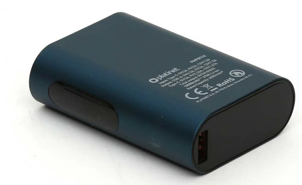 Platinet maitinimo blokas 10000mAh PMPB742B, mėlynas