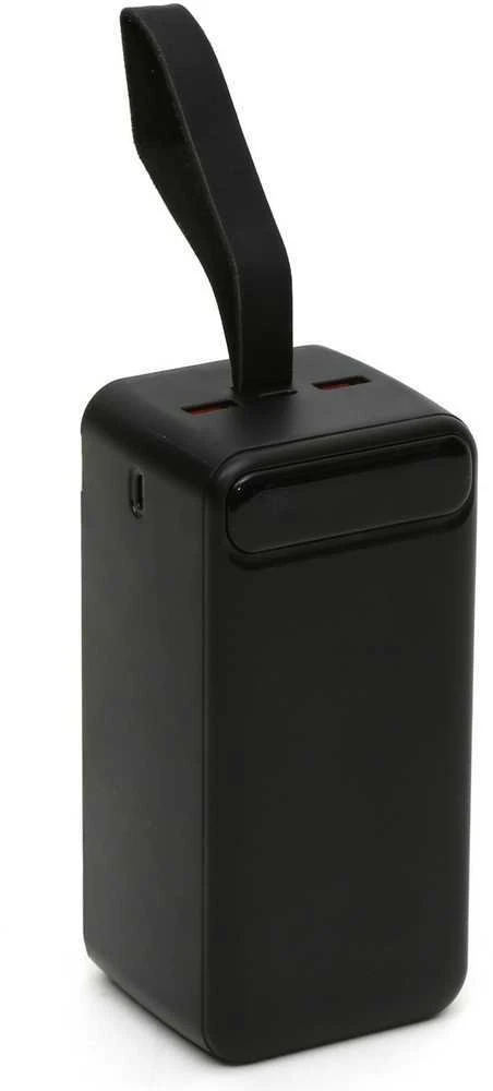 Išorinė baterija POWER BANK Platinet 50000mAh (1xUSB; 1xType-C; QC3.0 20W) juoda