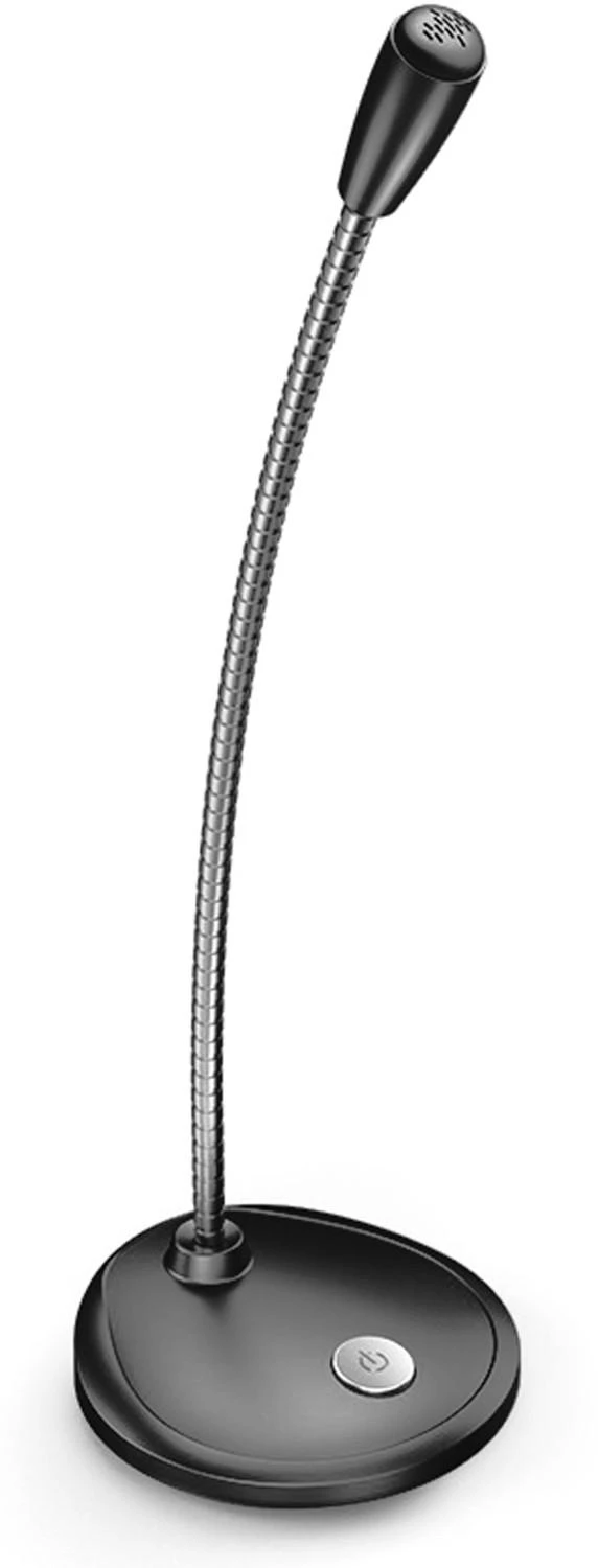 Platinet mikrofonas PMOD1, juodas (45574)