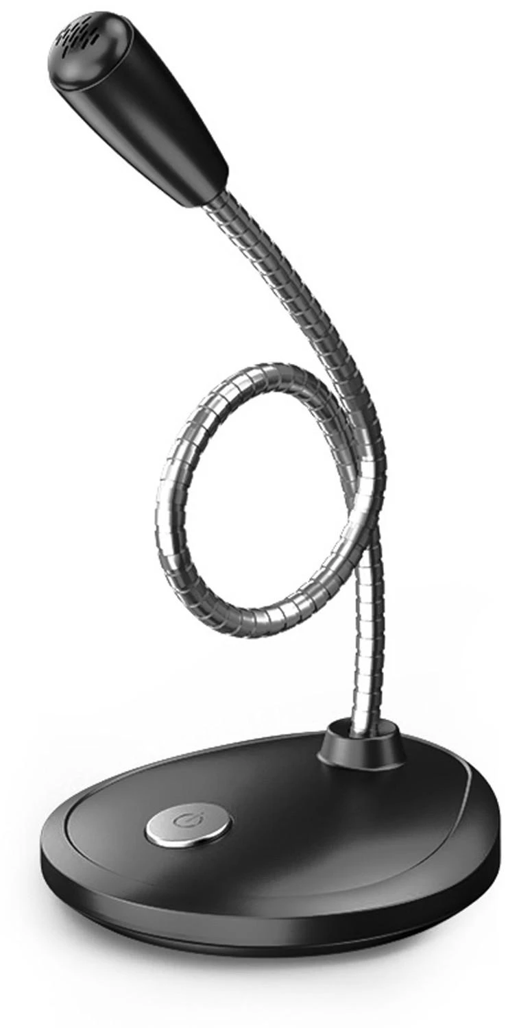 Platinet mikrofonas PMOD1, juodas (45574)