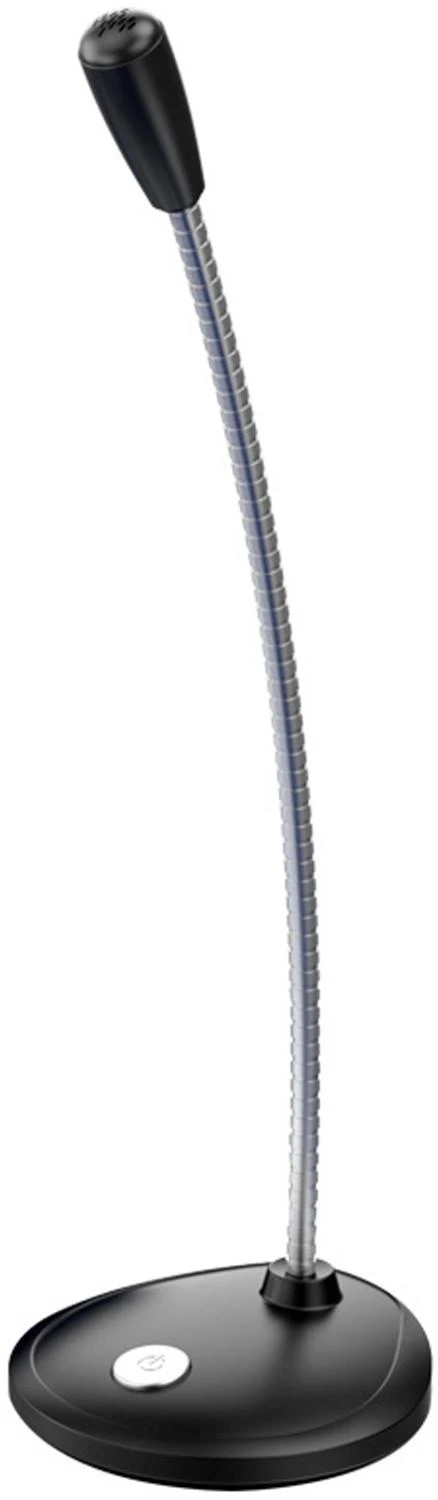 Platinet mikrofonas PMOD1, juodas (45574)