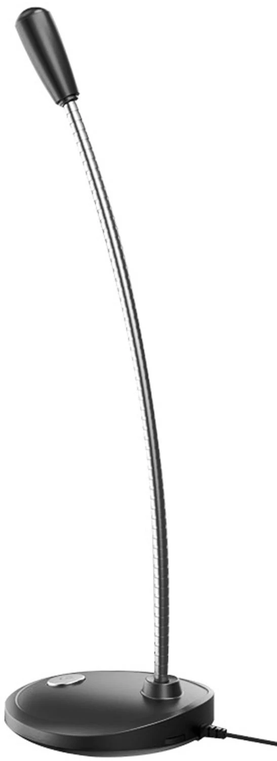 Platinet mikrofonas PMOD1, juodas (45574)