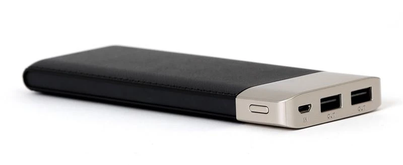 Platinet maitinimo blokas Odinis 11000mAh 2.1A 2xUSB Li-Po, juodas (43793)