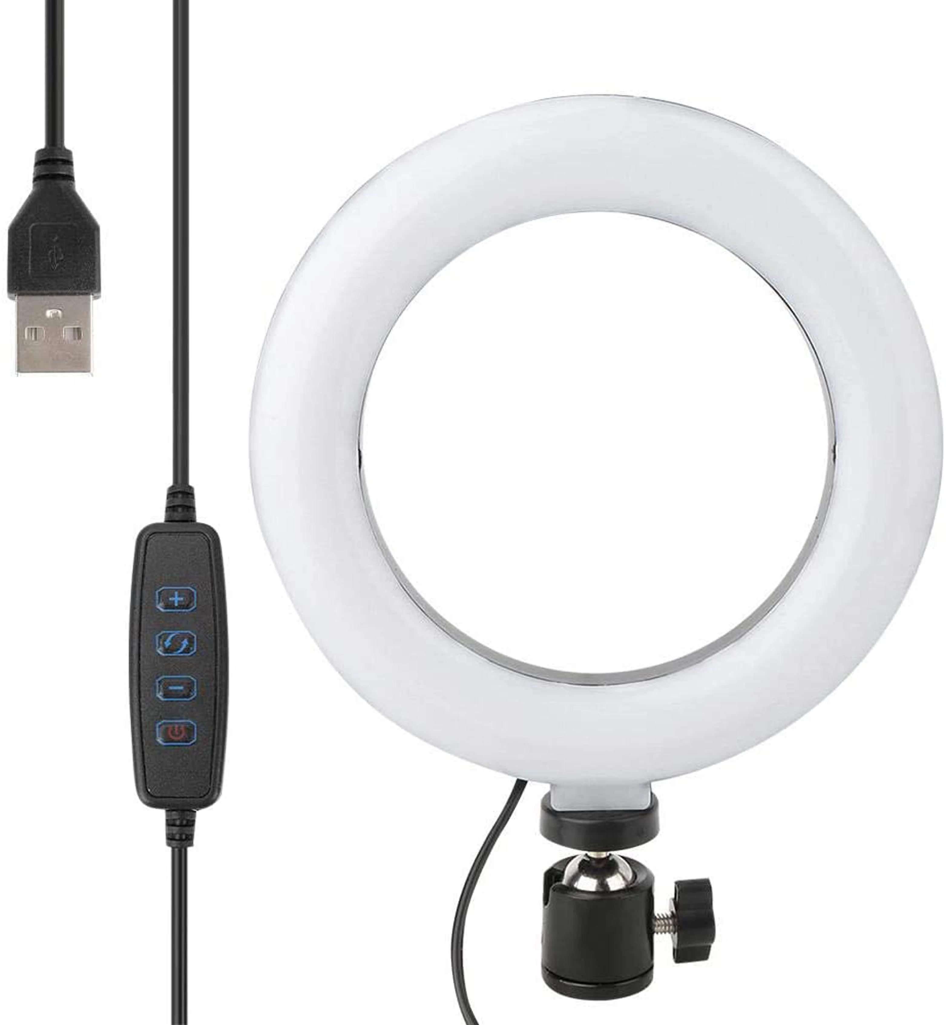 Platinet žiedinis šviestuvas PMRL6 Vlog LED Desktop 6"