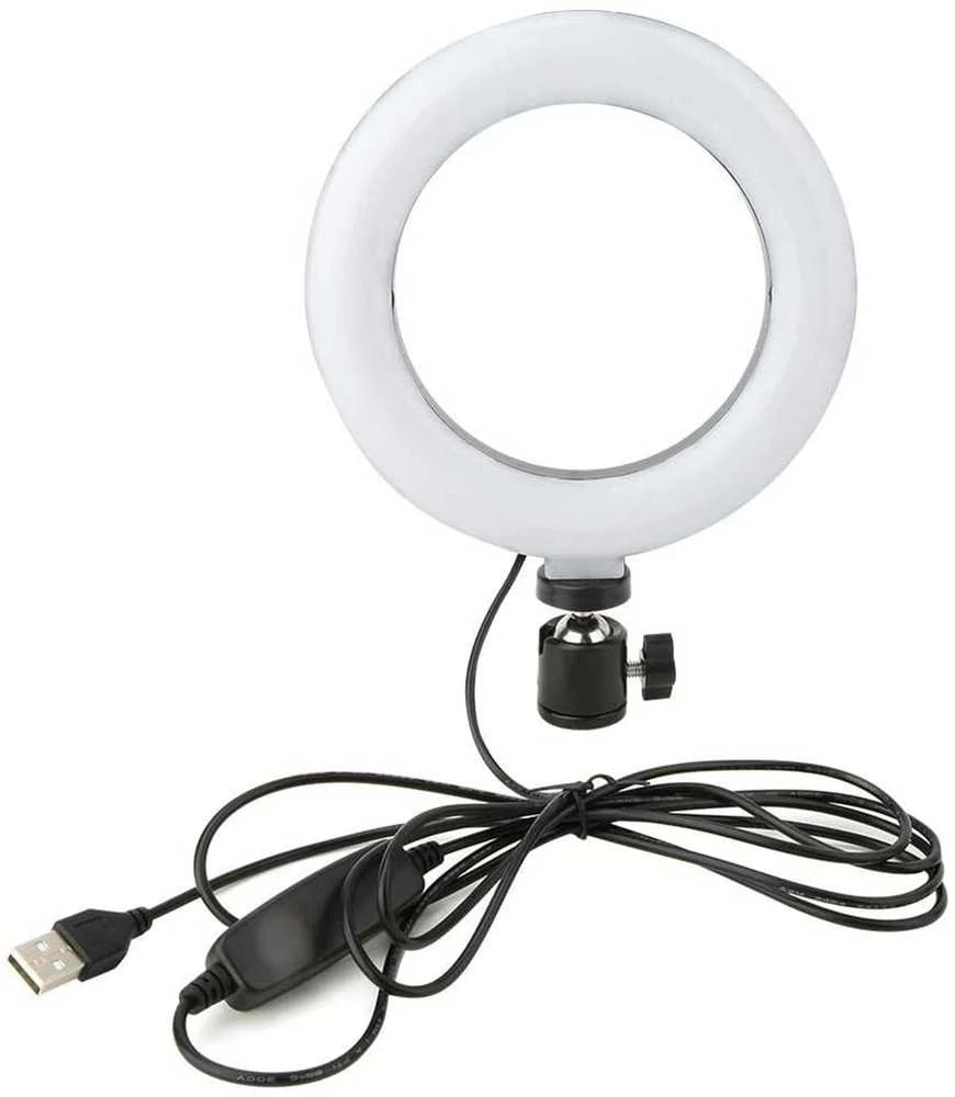 Platinet žiedinis šviestuvas PMRL6 Vlog LED Desktop 6"