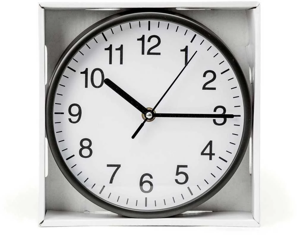Platinet PLATINET WALL CLOCK Sieninis laikrodis WINK Juodas [45954]