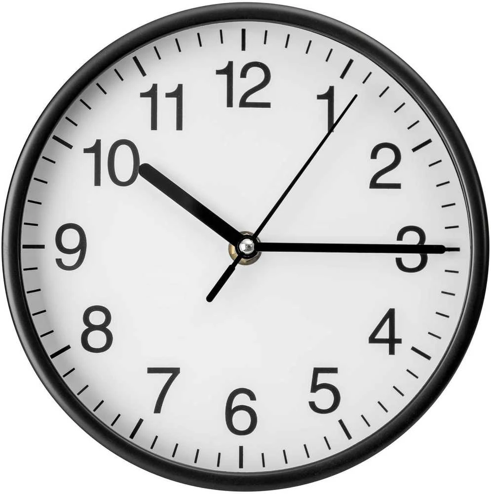 Platinet PLATINET WALL CLOCK Sieninis laikrodis WINK Juodas [45954]
