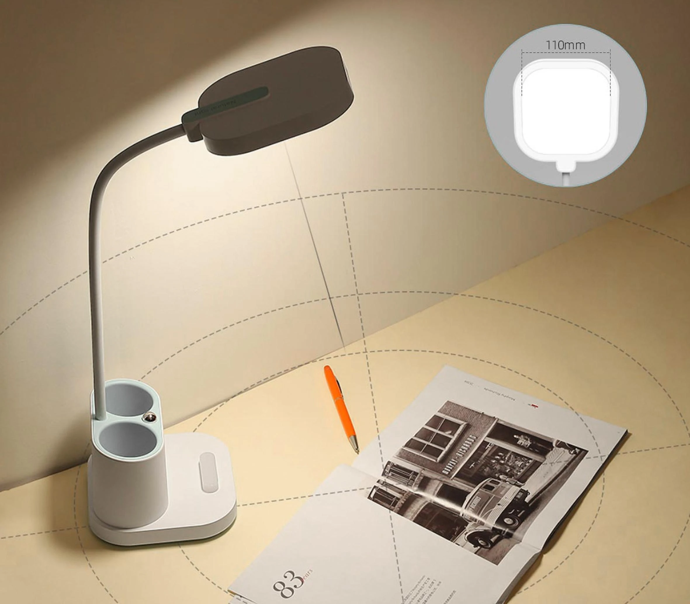 Platinet desk lamp PDL008 5W (45777)