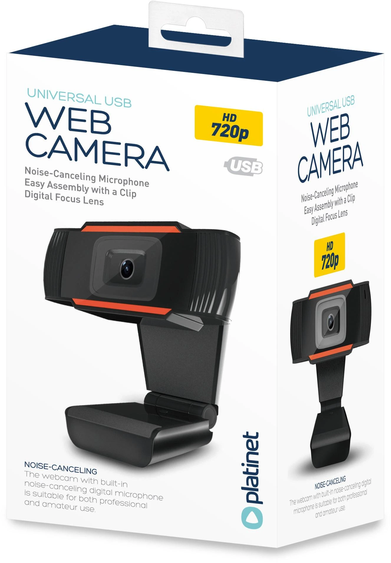 WEB kamera Platinet HD 720p su mikrofonu