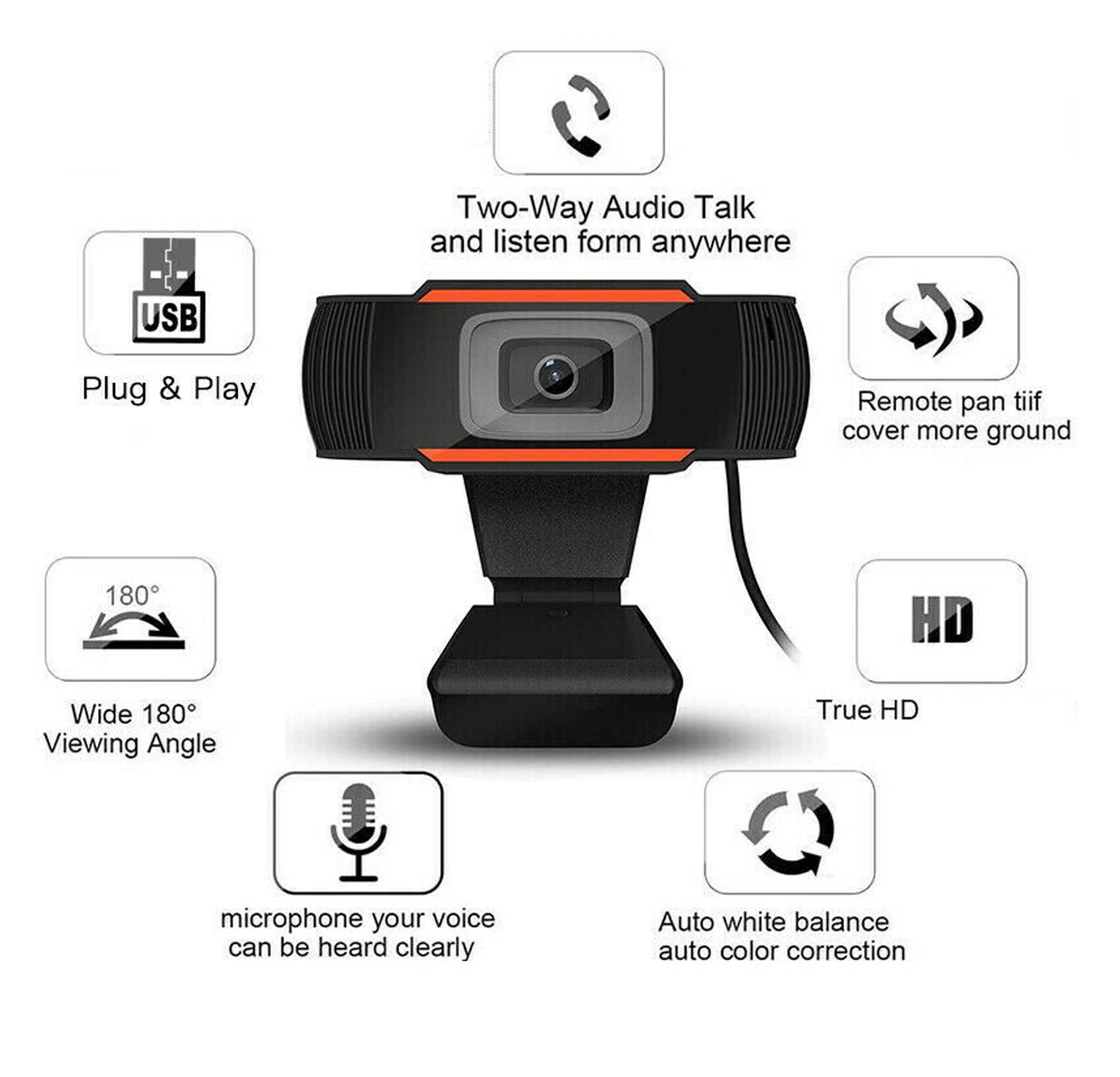 WEB kamera Platinet HD 720p su mikrofonu