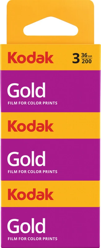 Fotojuosta Kodak Gold 200, 3x36