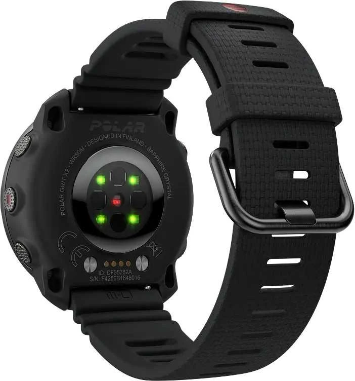 Išmanusis laikrodis Polar Grit X2 Juodas S-L